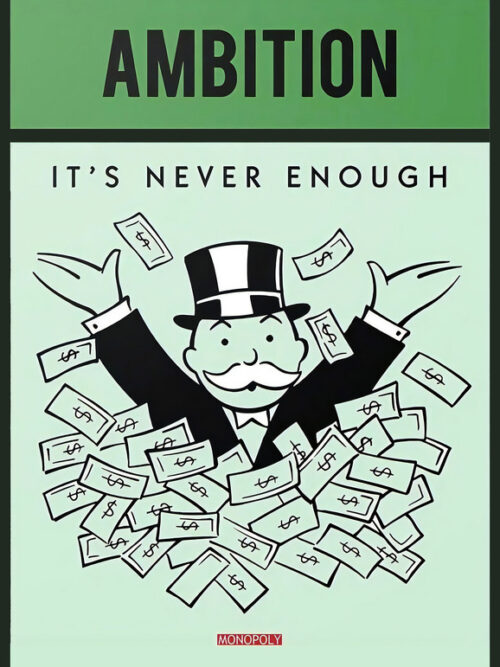 Monopoly - Ambition Poster