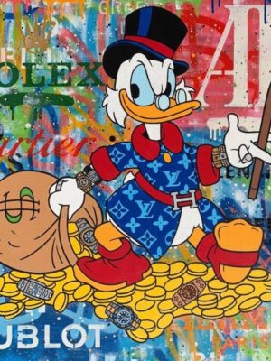 Monopoly Rich Scrooge McDuck Poster