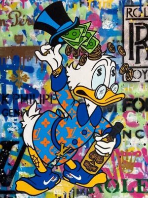 Monopoly Rich Scrooge McDuck Poster