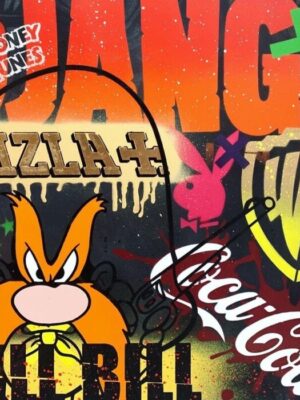 Monopoly Rich Yosemite Sam Looney Tunes Poster