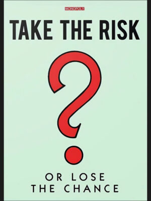 Monopoly - Take the Risk Poster
