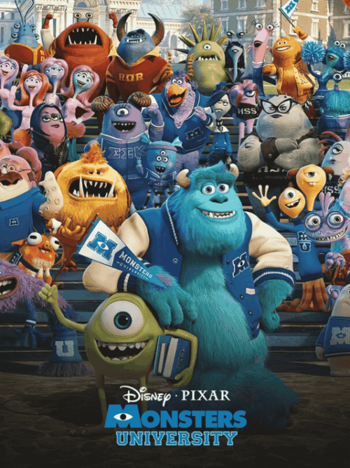 Monsters University (2013) Poster