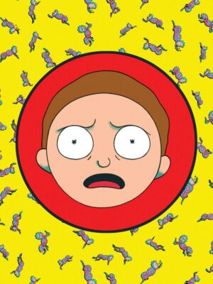 Morty Portrait Rick and Morty Poster