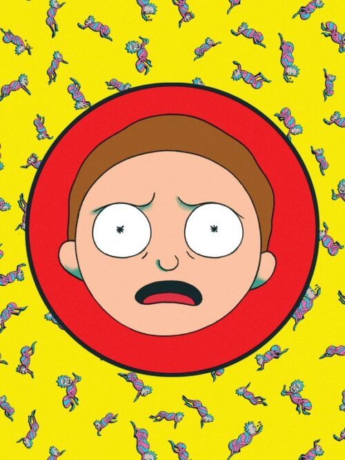 Morty Portrait Rick and Morty Poster