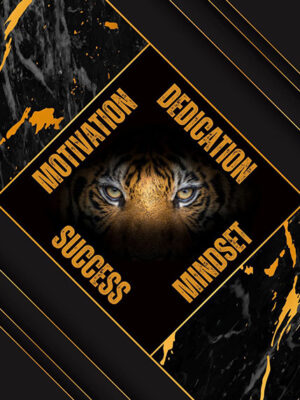 Motivation Dedication Success Mindset animal motivational Poster