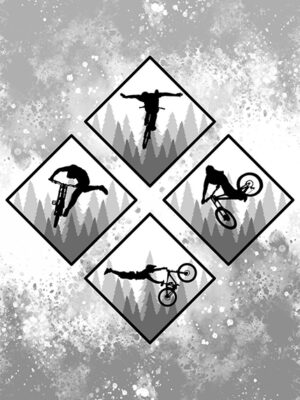 Mountain Bike Ride Poster