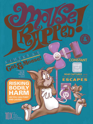 Mouse trapped Tom and Jerry Poster