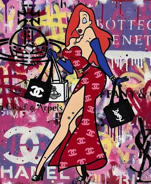 Mrs Rabbit Poster