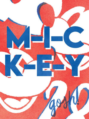 Multi Mickey Gosh Poster