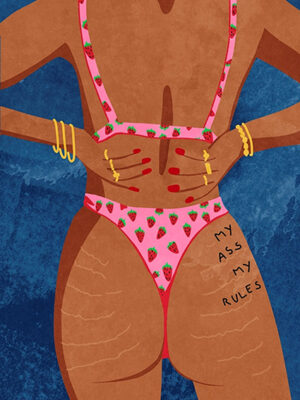 My Ass my Rules Poster
