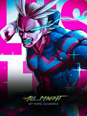 My Hero Academia All Might anime Poster