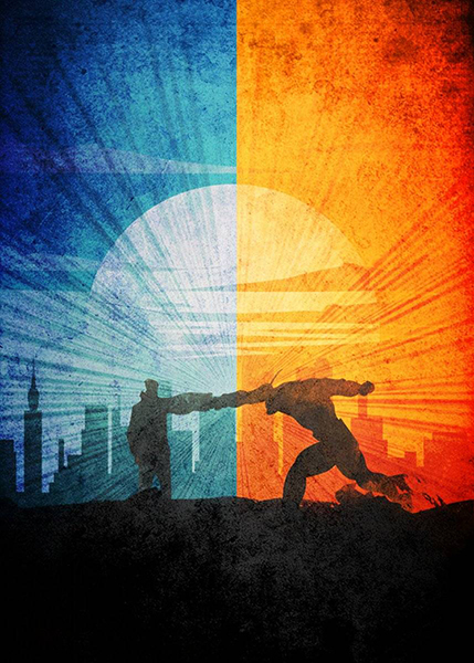 My Hero Academia All Might Minimalist anime Poster