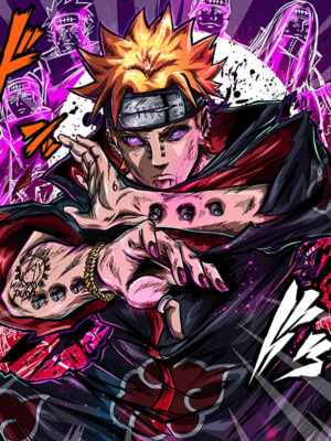 Nagato Naruto Shippuden Comic Poster
