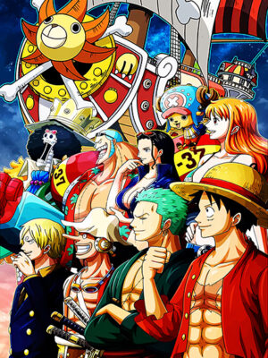 Nakama One Piece anime Poster