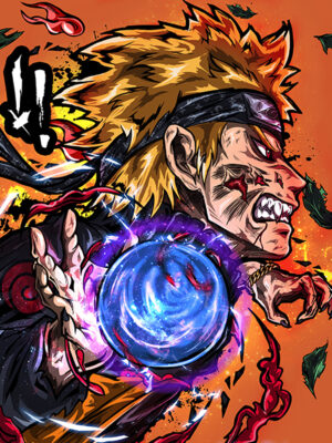 Naruto Shippuden Comic Poster