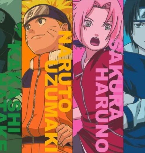 Naruto Shippuden crew Poster