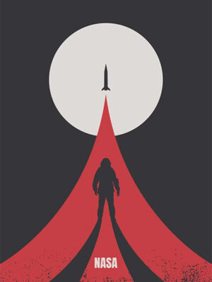 NASA Minimalistic Poster