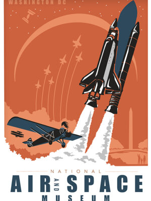 National Air and Space Museum Poster