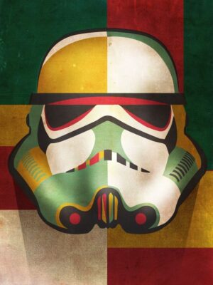 Nature Stormtrooper Star Wars Poster