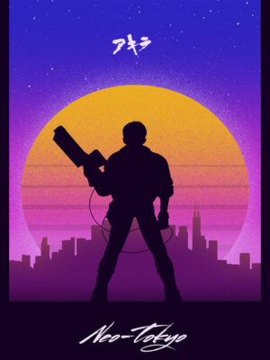 Neo tokyo Retro Poster