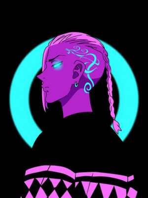 Neon Draken Tokyo Revengers Poster