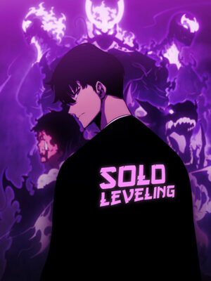 Neon Solo Leveling Poster