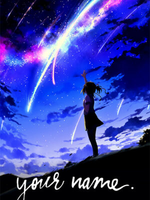 Neon Your Name Poster