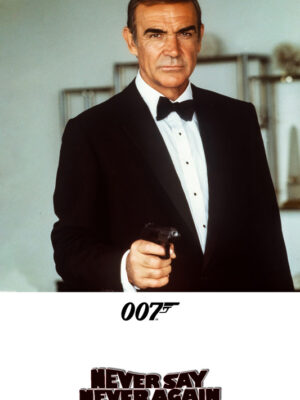 Never Say Never Again (1983) 007 James Bond Movie Poster