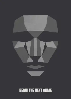 Next Game Minimal Squid Game Poster