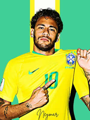 Neymar JR Poster