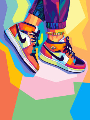 Nike Jordan Shoes Poster