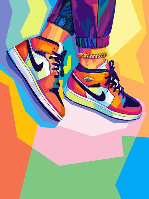 Nike Jordan Shoes Poster