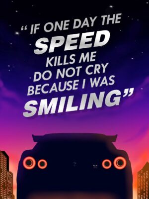 Nissan Skyline Gtr Quote Poster