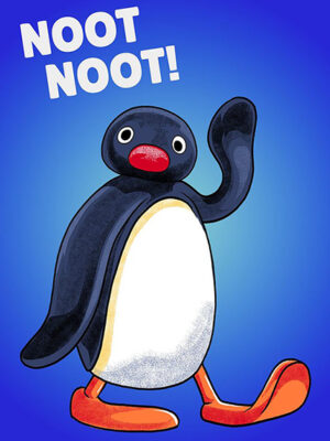 Noot Noot Penguin Meme Poster