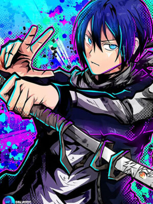Noragami Yato God Anime Comic Poster