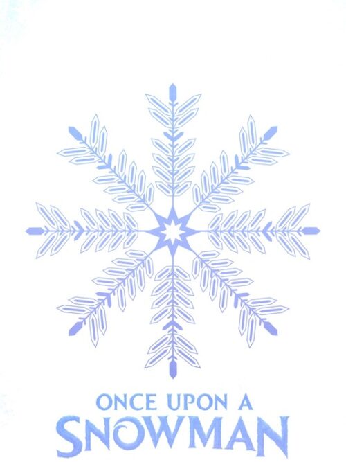 Once Upon A Snowman 2020 Cartoon Poster