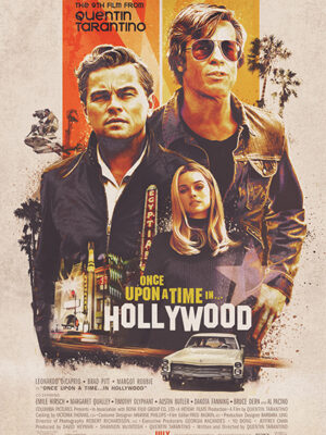 Once Upon a time in Hollywood Poster