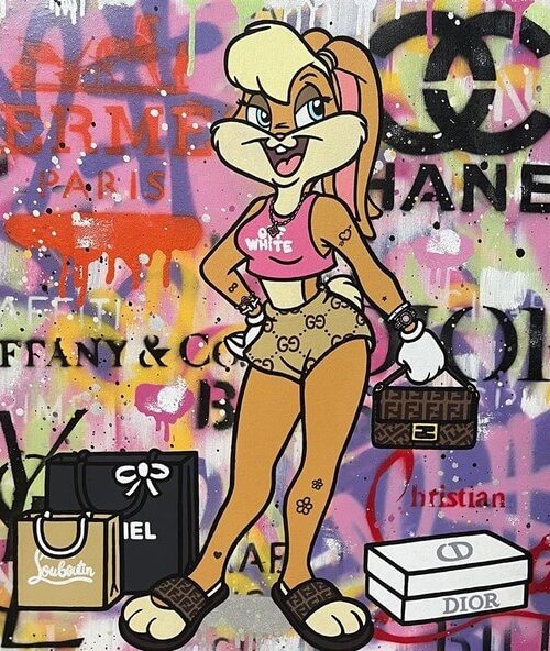 One Happy Bunny Poster