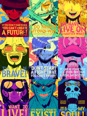 One Piece art Poster