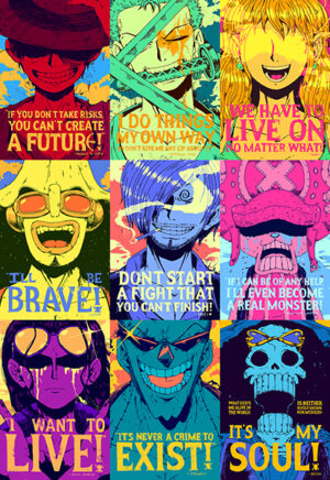 One Piece art Poster