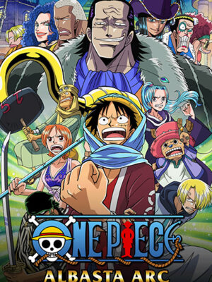 One Piece crocodile albasta saga Poster
