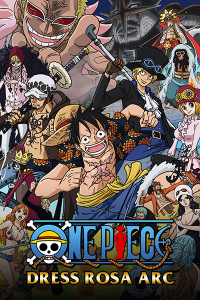 One Piece Dressrosa saga Poster