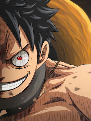 One Piece Luffy anime Poster