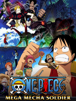 One Piece Mega Mecha Soldier of karakuri castle Poster