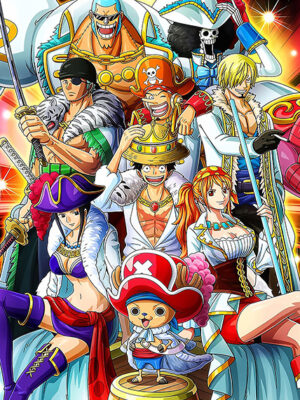 One Piece Pirate Cosplay Poster