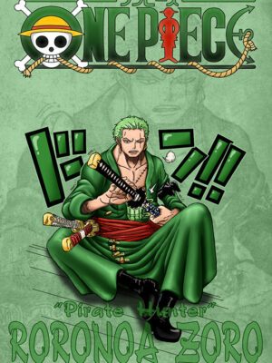 One Piece Roronoa Zoro Poster