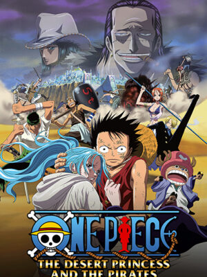 One Piece the desert princess and the pirates adventure in albasta Poster