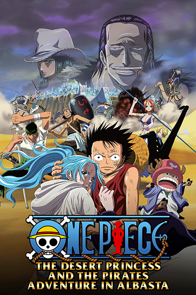 One Piece the desert princess and the pirates adventure in albasta Poster
