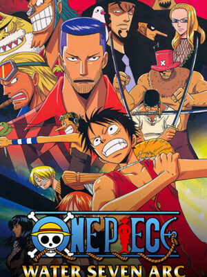 One Piece Water seven saga Poster
