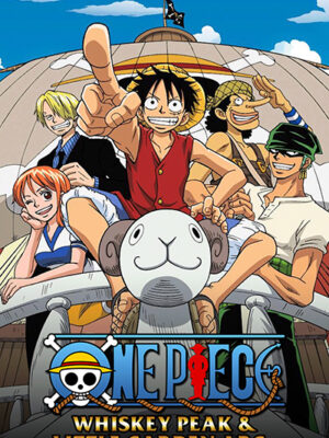 One Piece Whiskey peak and Little garden saga Poster
